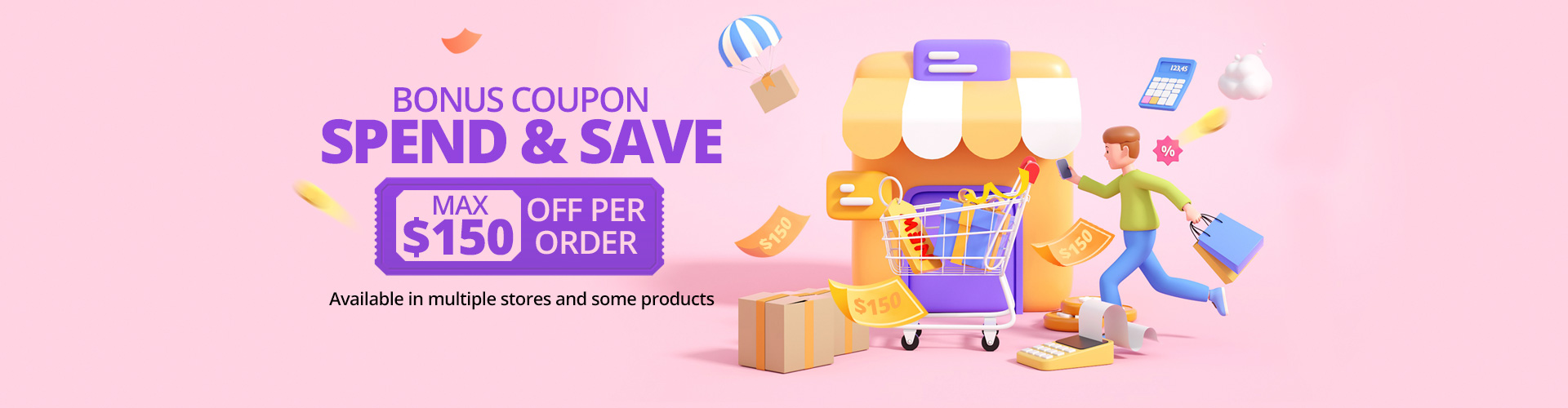 Cross-Store Coupons, Deep Discount Coupons, Save More