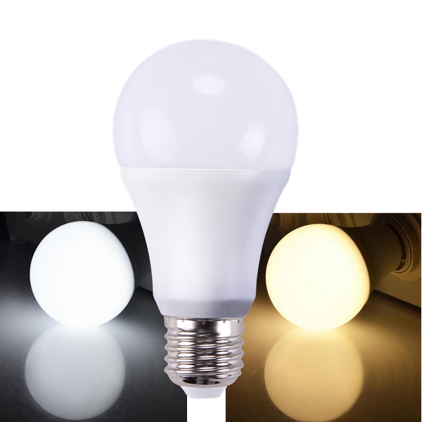 Led Dimmable bulb high Brightness 900Lm 9W 2835 Led Bulbs White plastic Aluminum Light 220 Angle cool white warm white AC110-220V CRI 80Ra